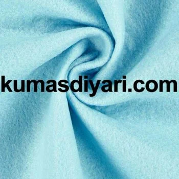 açık mavi keçe kumaş