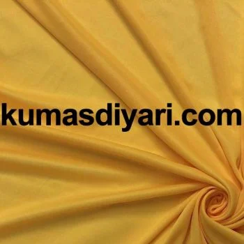 Pamuklu açık sarı interlok kumaş günlük giyim ve bebek ürünleri için uygun