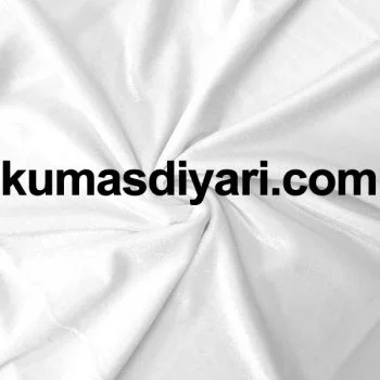 Beyaz kadife kumaş