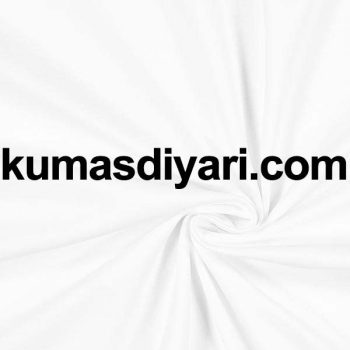 Beyaz penye kumaş