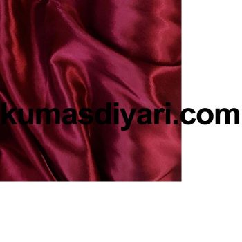 Bordo saten kumaş