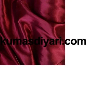 Bordo saten kumaş