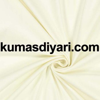 Doğal ekru renkte penye kumaş rulosu