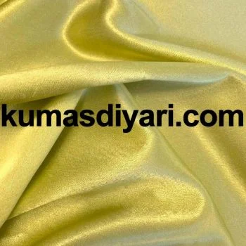 Parlak fıstık yeşili saten kumaş - yumuşak ve şık bir kumaş