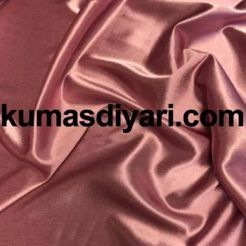 Gül kurusu saten kumaş - 150 cm en