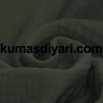 haki müslin kumaş