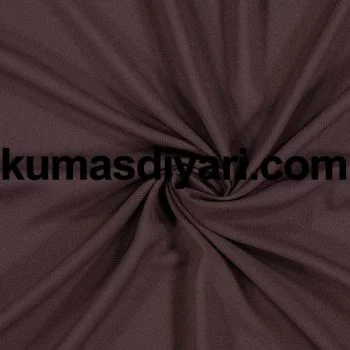Kahverengi medine ipeği parlak polyester kumaş