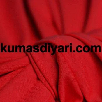 kırmızı sandy kumaş