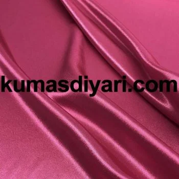 Koyu fuşya saten kumaş