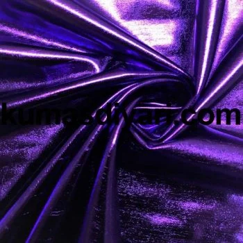 koyu mor parlak kumaş