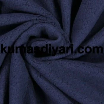 Lacivert renkli welsoft kumaş battaniye ve ev tekstili için idealdir