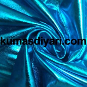 mavi parlak kumaş