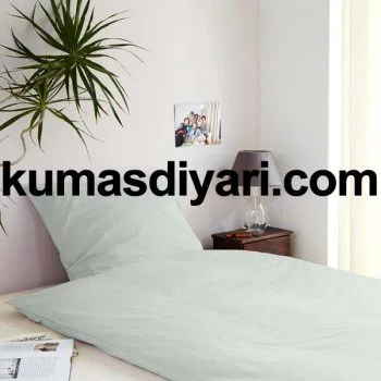 240 cm eninde mint nevresim kumaş