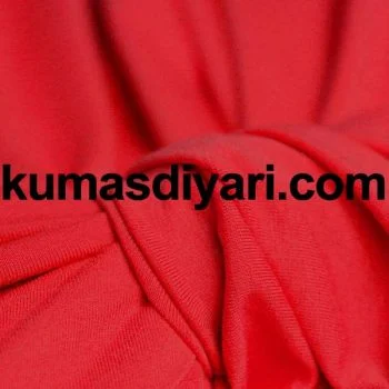 neon kırmızı sandy kumaş