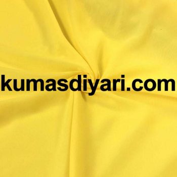 neon sarı şifon kumaş