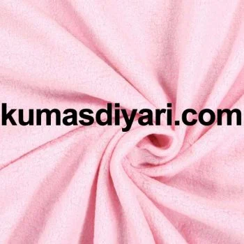 Canlı pembe renkte yumuşacık welsoft kumaş