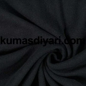 Siyah welsoft kumaş