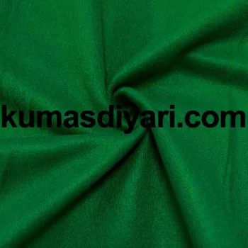 Yeşil polar kumaş