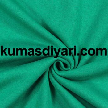 Yeşil üç iplik kumaş toptan satış