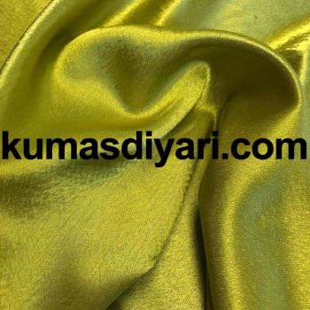 zeytin yeşili saten kumaş