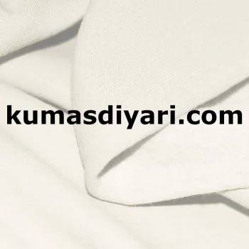 ekru üç iplik kumaş