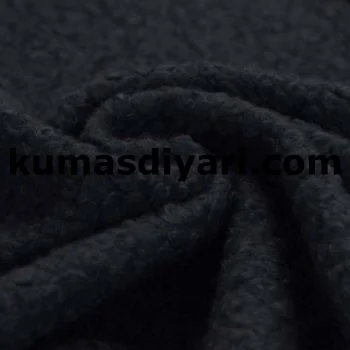 Lacivert buklet kumaş metre ile satılmaktadır; 150 cm eninde ve kışlık kullanıma uygundur.