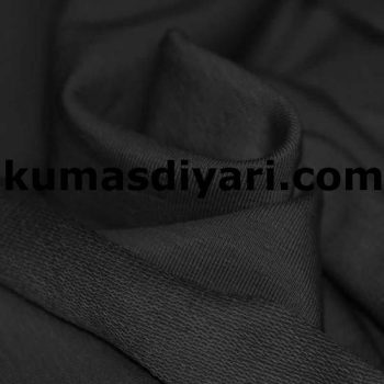 tam siyah iki iplik kumaş