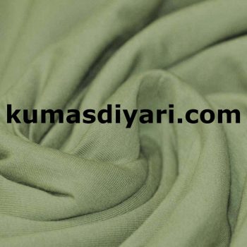 zeytin yeşili penye kumaş