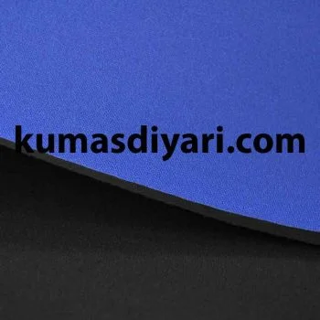 3mm siyah mavi neoparen kumaş