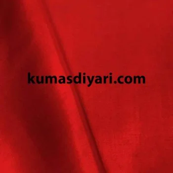 Kırmızı astar ceplik kumaş