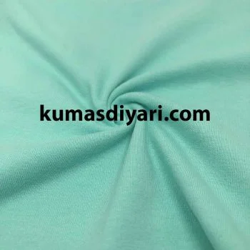Su yeşili likralı süprem kumaş