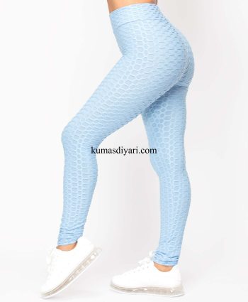 bebe mavisi waffle scuba kumaş kumasdiyari.com görseli