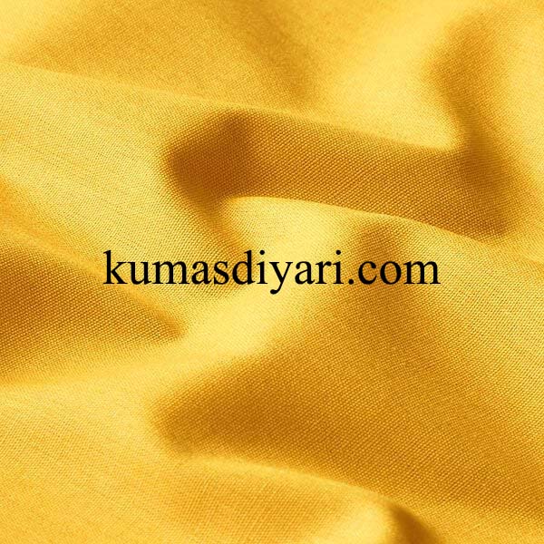 hardal sarısı poplin akfil kumaş kumasdiyari.com görseli