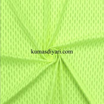 neon yeşil yoga mesh scuba kumaş kumasdiyari.com görseli
