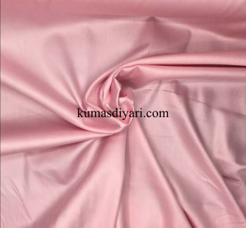 pembe pamuk saten kumaş kumasdiyari.com görseli