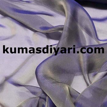 Açık mavi janjan şifon kumaş 150 cm en metre ile satılır