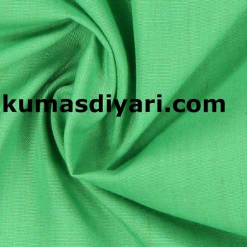 Pastel yeşil tonunda yumuşak alpaka kumaş metre ile satışta